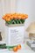 20pcs Sunset Artificial Tulips – Realistic Faux Flowers for Easter, Valentine’s Day, Spring Bouquets & Home Decor